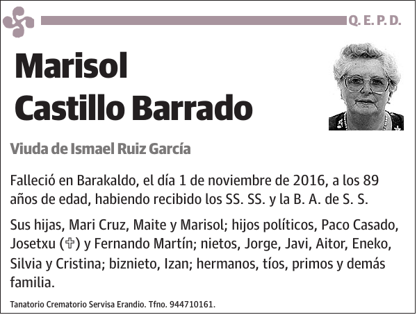 Marisol Castillo Barrado