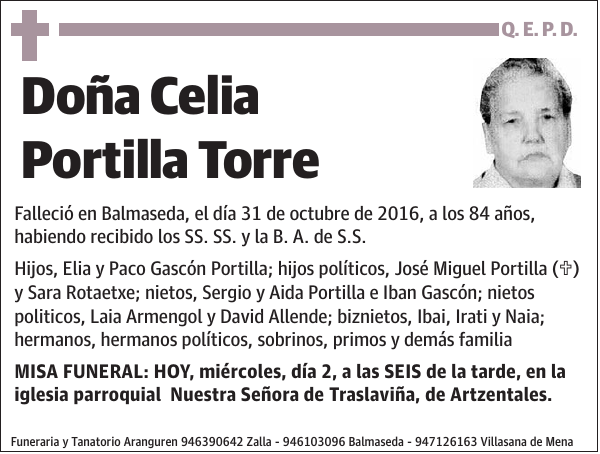 Celia Portilla Torre