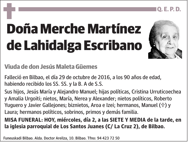 Merche Martínez de Lahidalga Escribano