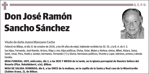 José Ramón Sancho Sánchez