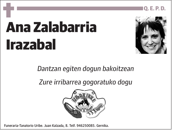 Ana Zalabarria Irazabal