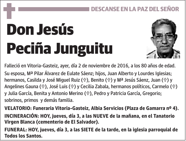 Jesús Peciña Junguitu