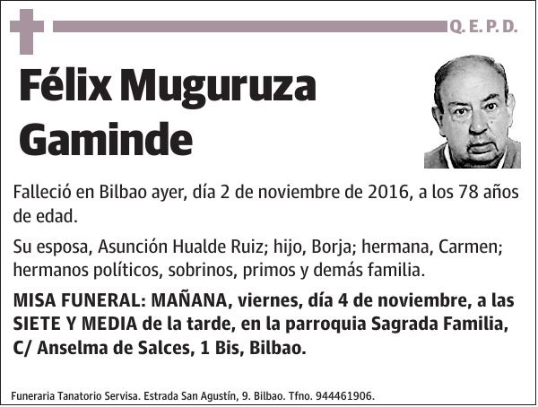 Félix Muguruza Gaminde