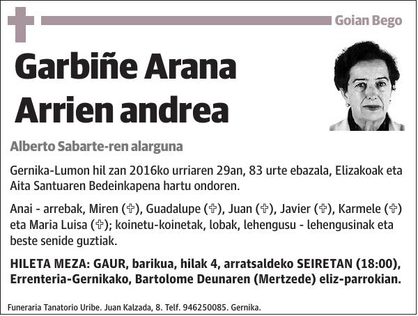 Garbiñe Arana Arrien