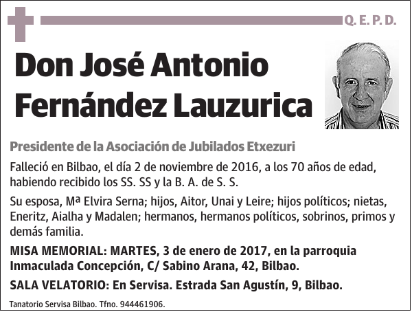 José Antonio Fernández Lauzurica