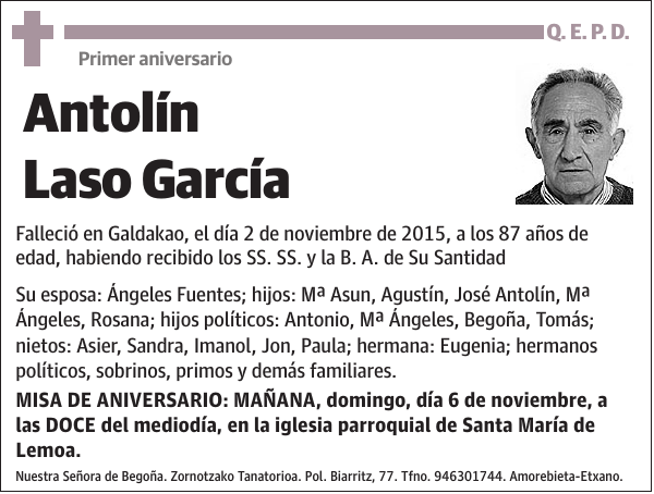 Antolín Laso García