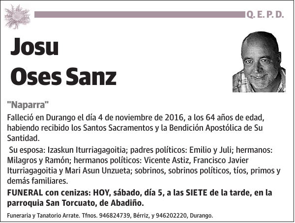 Josu Oses Sanz