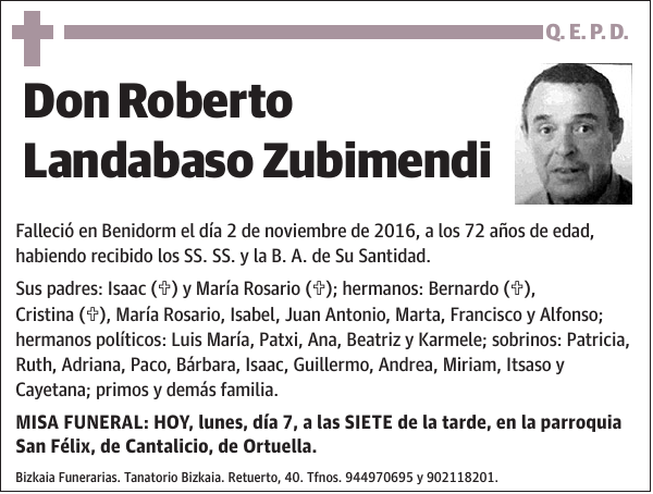 Roberto Landabaso Zubimendi