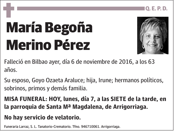 María Begoña Merino Pérez