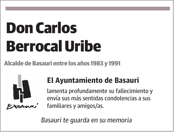 Carlos Berrocal Uribe