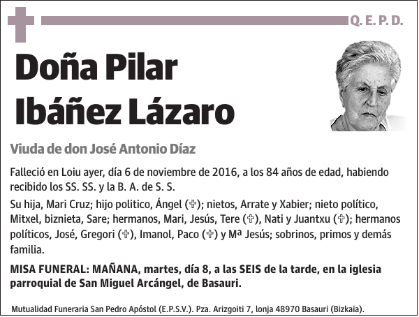 Pilar Ibáñez Lázaro