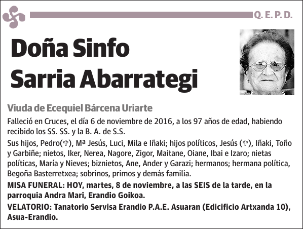 Sinfo Sarria Abarrategi