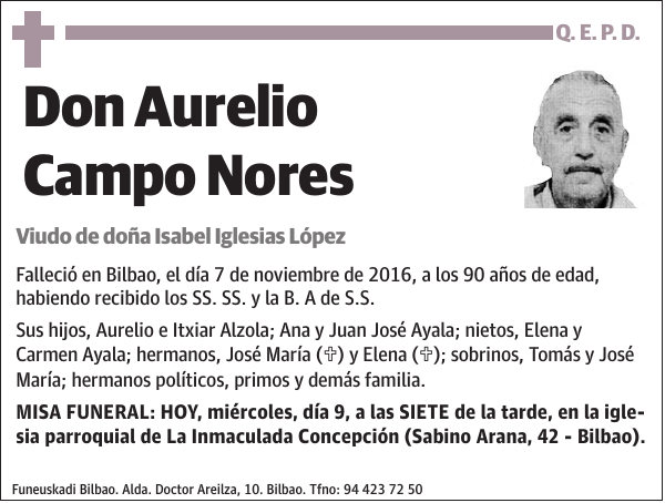 Aurelio Campo Nores