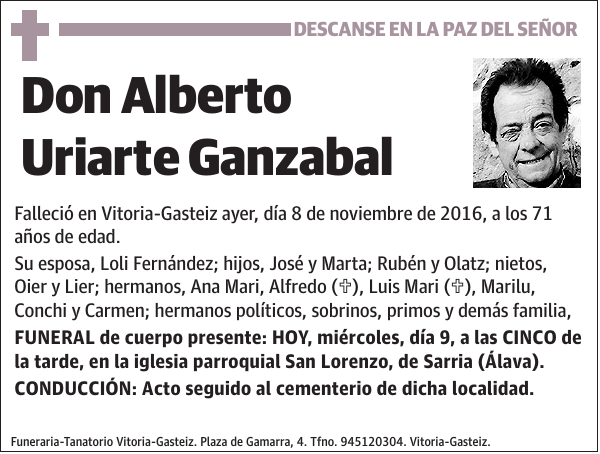 Alberto Uriarte Ganzabal