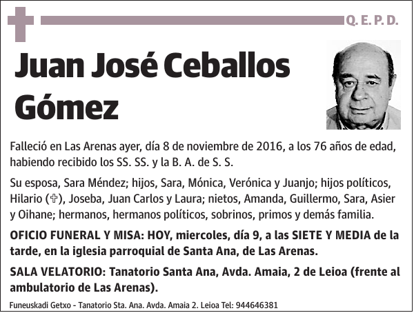 Juan José Ceballos Gómez