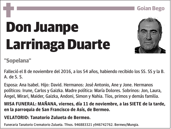 Juanpe Larrinaga Duarte