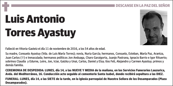 Luis Antonio Torres Ayastuy