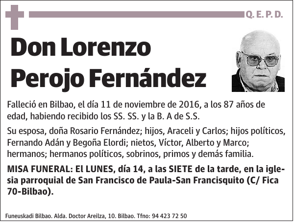 Lorenzo Perojo Fernández