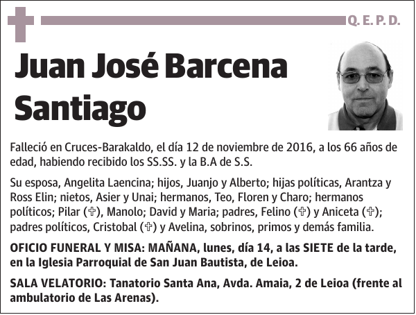 Juan José Barcena Santiago