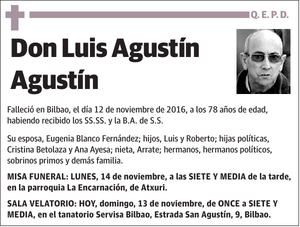 Luis Agustín Agustín