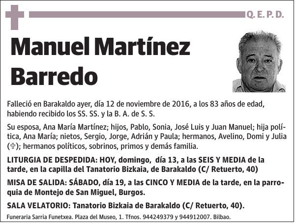 Manuel Martínez Barredo