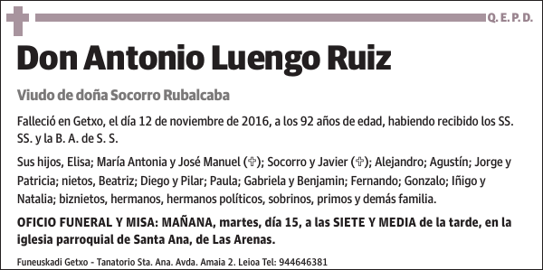 Antonio Luengo Ruiz