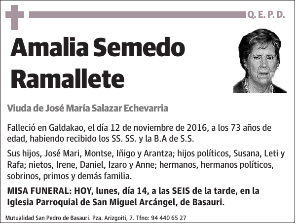 Amalia Semedo Ramallete