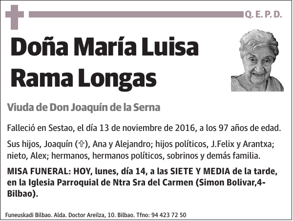 María Luisa Rama Longas