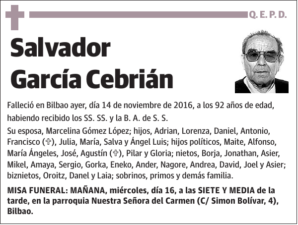 Salvador García Cebrián