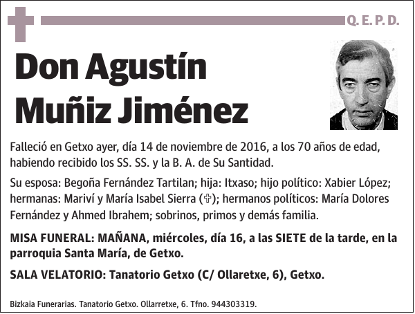 Agustín Muñiz Jiménez