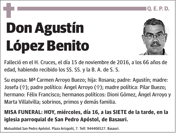 Agustín López Benito