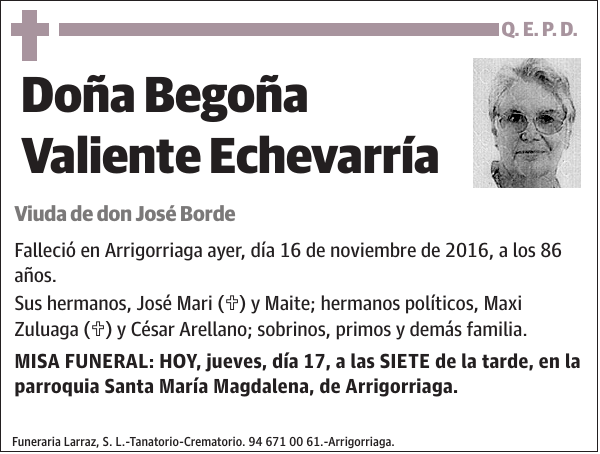 Begoña Valiente Echevarría