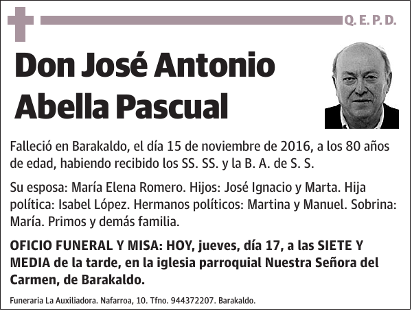 José Antonio Abella Pascual