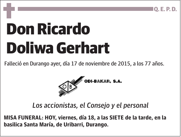 Ricardo Doliwa Gerhart