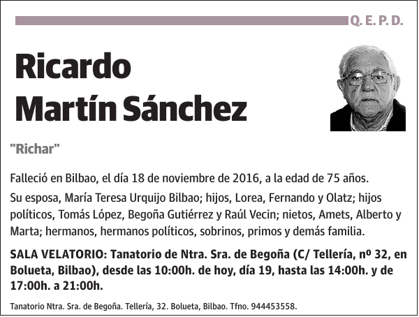 Ricardo Martín Sánchez