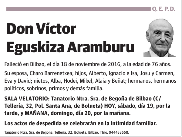 Víctor Eguskiza Aramburu