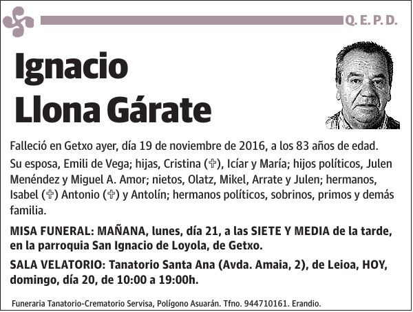 Ignacio Llona Gárate