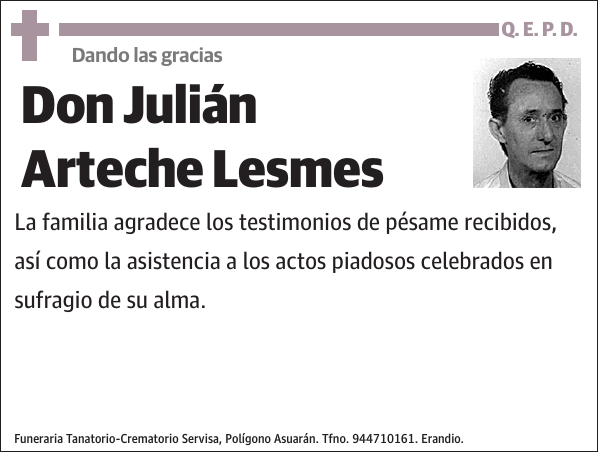 Julián Arteche Lesmes