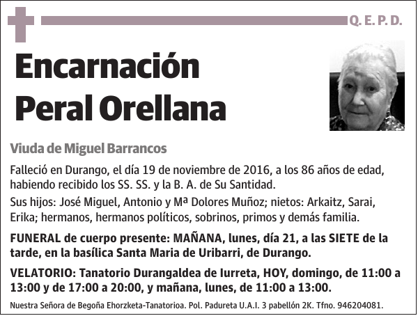 Encarnación Peral Orellana