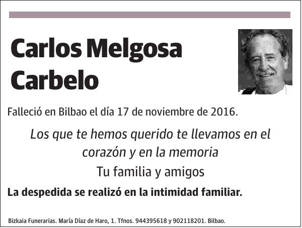 Carlos Melgosa Carbelo