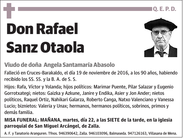 Rafael Sanz Otaola