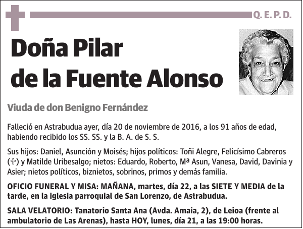 Pilar de la Fuente Alonso