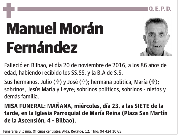 Manuel Morán Fernández