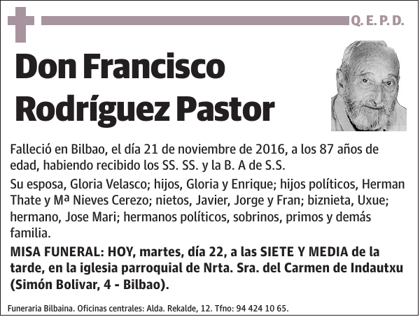 Francisco Rodríguez Pastor