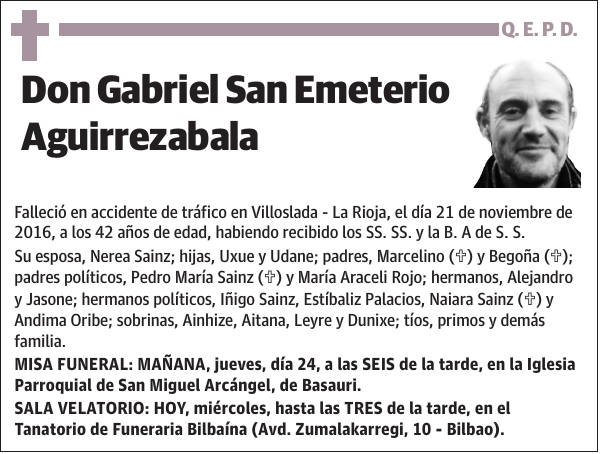 Gabriel San Emeterio Aguirrezabala