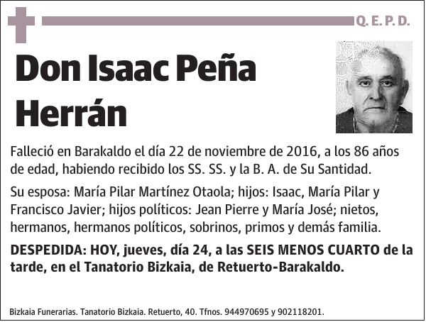 Isaac Peña Herrán