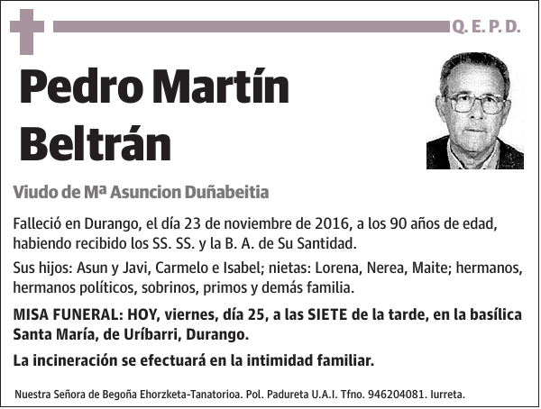 Pedro Martín Beltrán