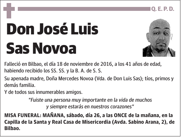 José Luis Sas Novoa