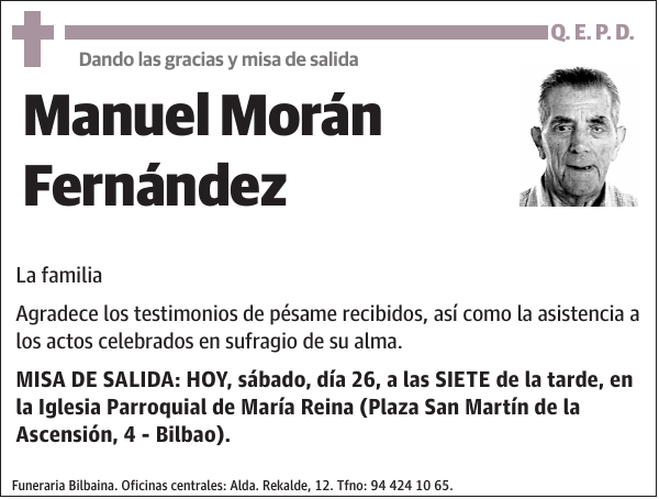 Manuel Morán Fernández