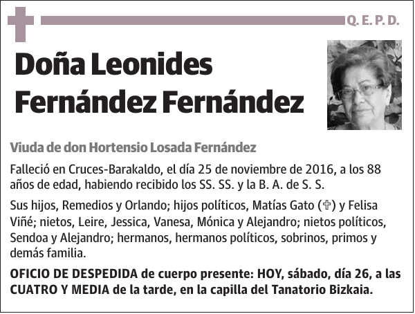 Leonides Fernández Fernández